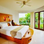 Luxury bedroom of the Floating Leaf Ligaya Retreat