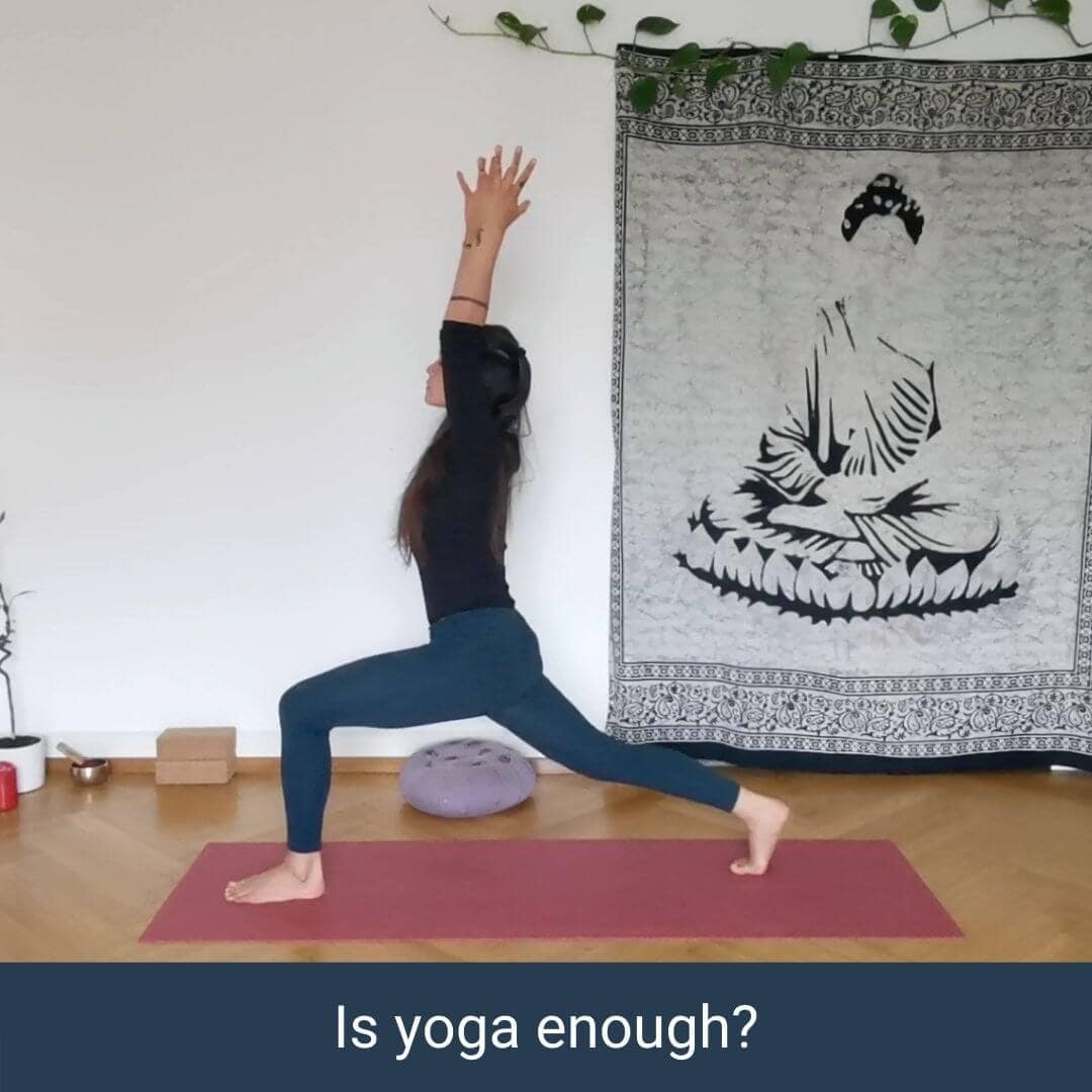 Lunge Pose Ligaya Is Yoga Enough