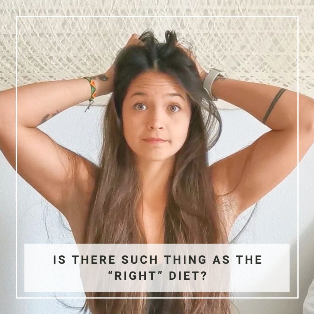 Stefanie Grace, confused about the right diet