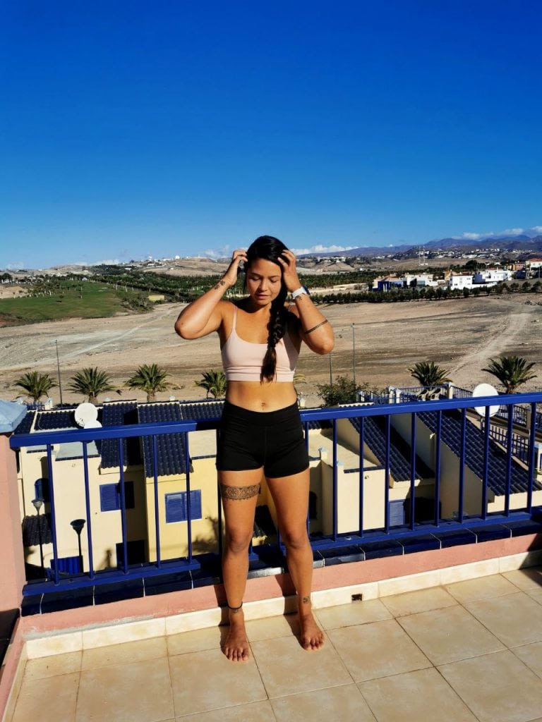 Full body picture Stefanie Grace