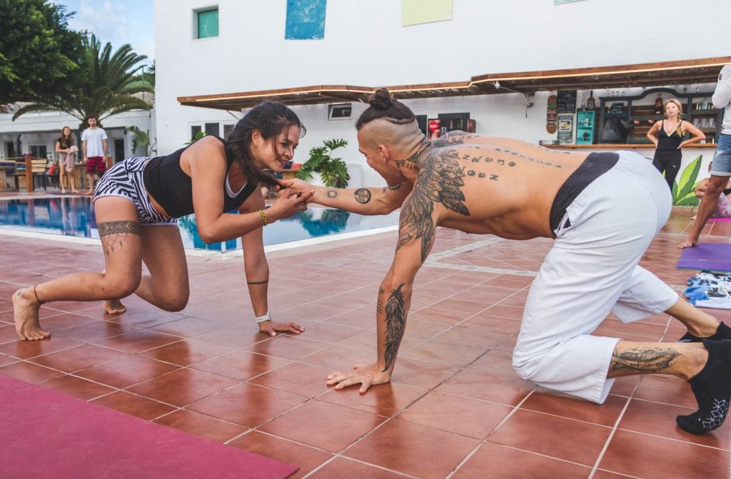 Playfight Workshop Renato und Grace
